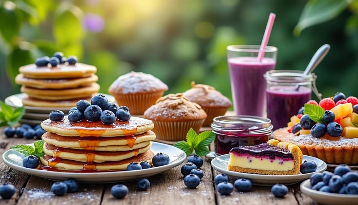 découvrez 9 recettes estivales délicieuses à base de myrtilles, parfaites pour régaler vos papilles pendant la saison chaude. des desserts rafraîchissants aux plats savoureux, laissez-vous séduire par la beauté et le goût de ces petites baies ensoleillées !