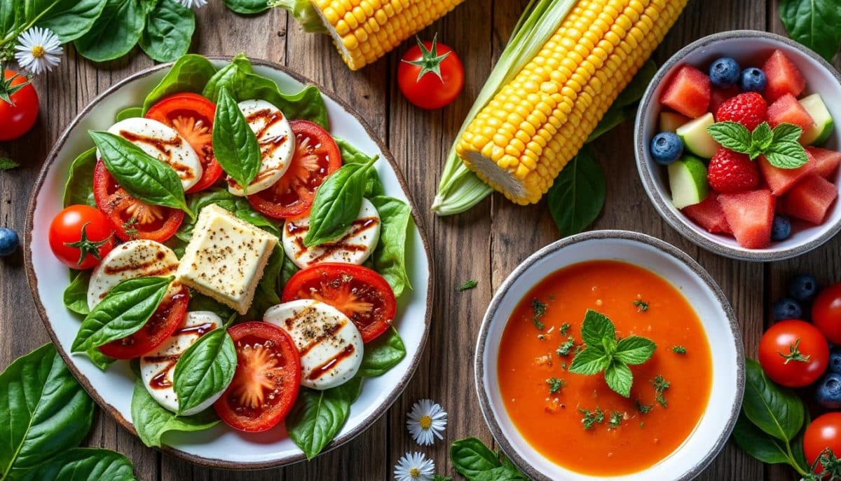 explorez notre sélection de quatre recettes savoureuses pour profiter pleinement des délices de l'été. des plats frais et raffinés qui raviront vos papilles et égayeront vos repas sous le soleil.