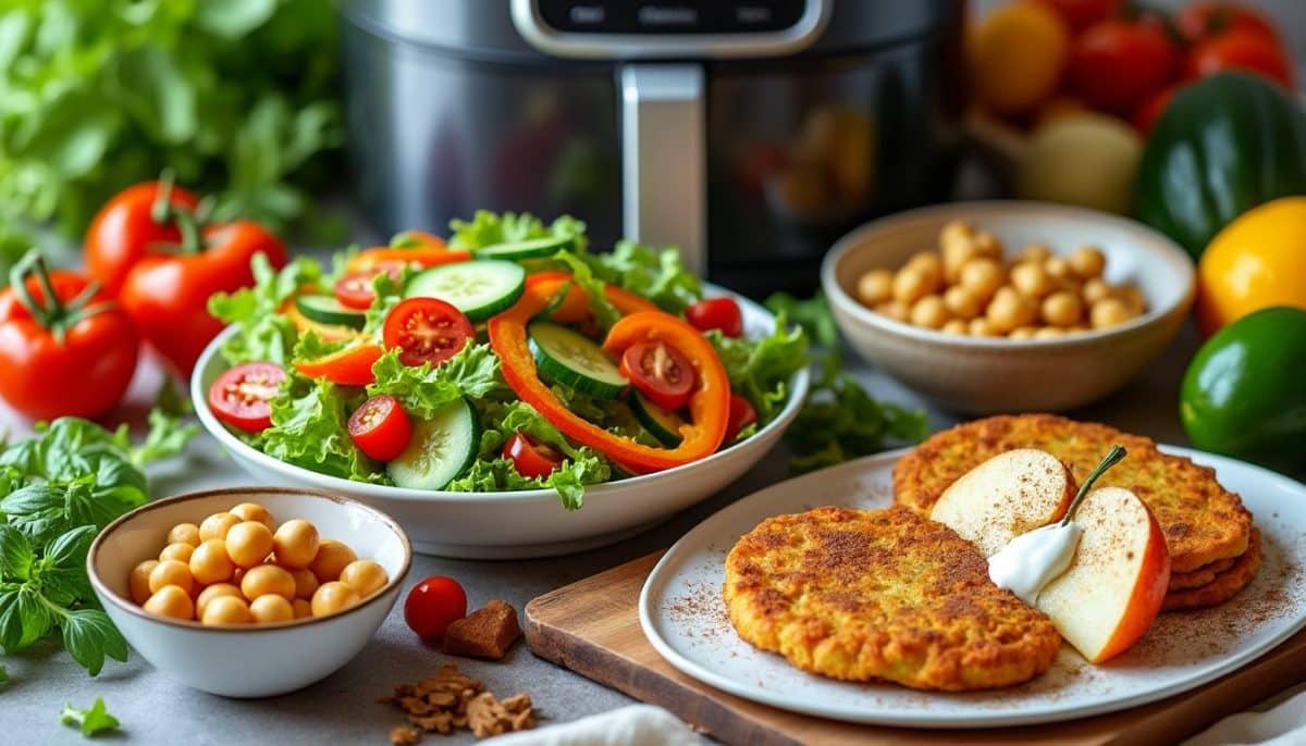 découvrez des recettes végétariennes savoureuses, aussi bien salées que sucrées, à préparer facilement avec un airfryer. transformez vos plats avec des ingrédients frais et des techniques de cuisson saines pour des repas gourmands sans culpabilité.