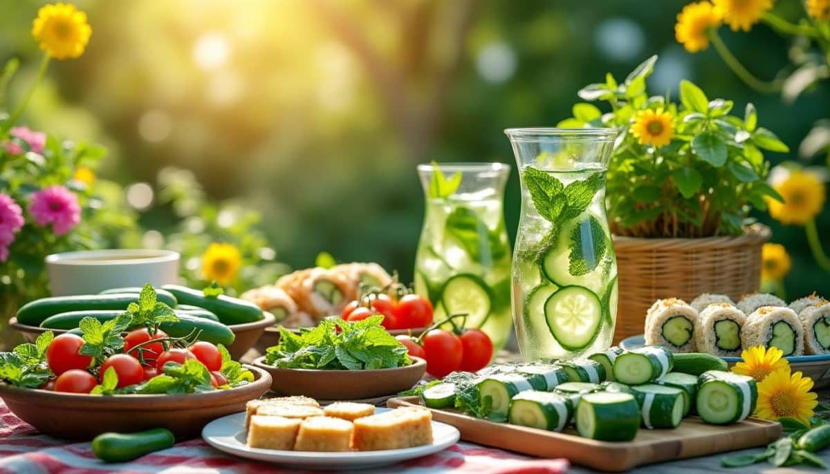 découvrez des idées rafraîchissantes et innovantes à base de concombre pour un été savoureux. explorez des recettes originales, des salades croquantes et des boissons revitalisantes qui mettront en valeur ce légume polyvalent. profitez d'une saison estivale pleine de fraîcheur et de créativité culinaire !