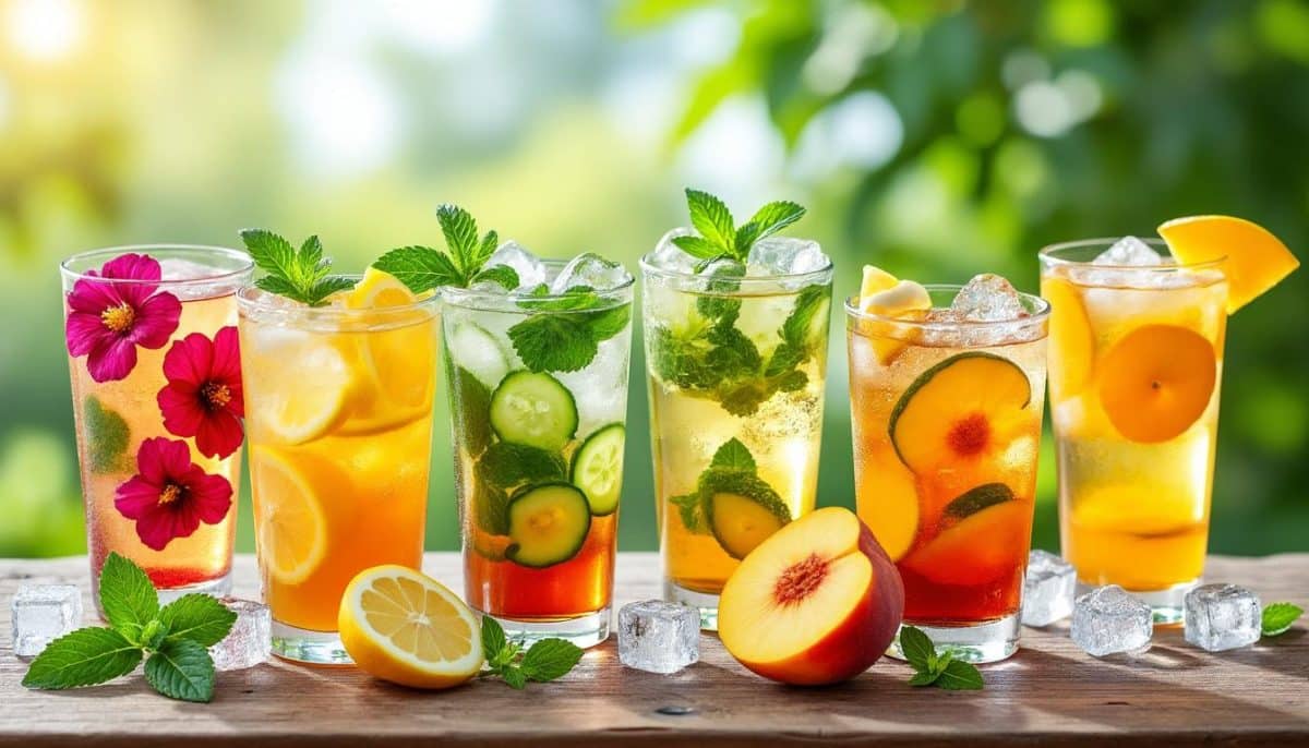 découvrez notre sélection de six thés glacés et infusions rafraîchissantes pour un été désaltérant. parfaites pour se détendre sous le soleil, ces boissons vous offriront une expérience gustative unique et revitalisante. ne ratez pas ces délices estivaux !