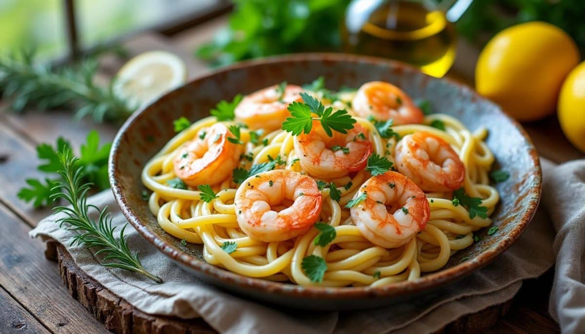 découvrez trois recettes de pâtes aux crevettes traditionnelles revisitées qui allient saveurs authentiques et touche moderne. idéales pour régaler vos invités ou vous faire plaisir en semaine, ces plats savoureux et simples à préparer apporteront une note d'originalité à votre table.