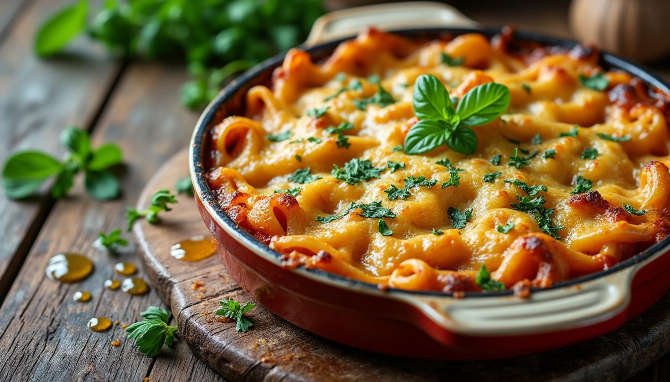 découvrez notre sélection de 4 gratins de pâtes faciles à réaliser, parfaits pour régaler toute la famille. ces recettes savoureuses allient simplicité et plaisir, garantissant des moments conviviaux autour de la table. ne manquez pas ces plats classiques que tout le monde adore !