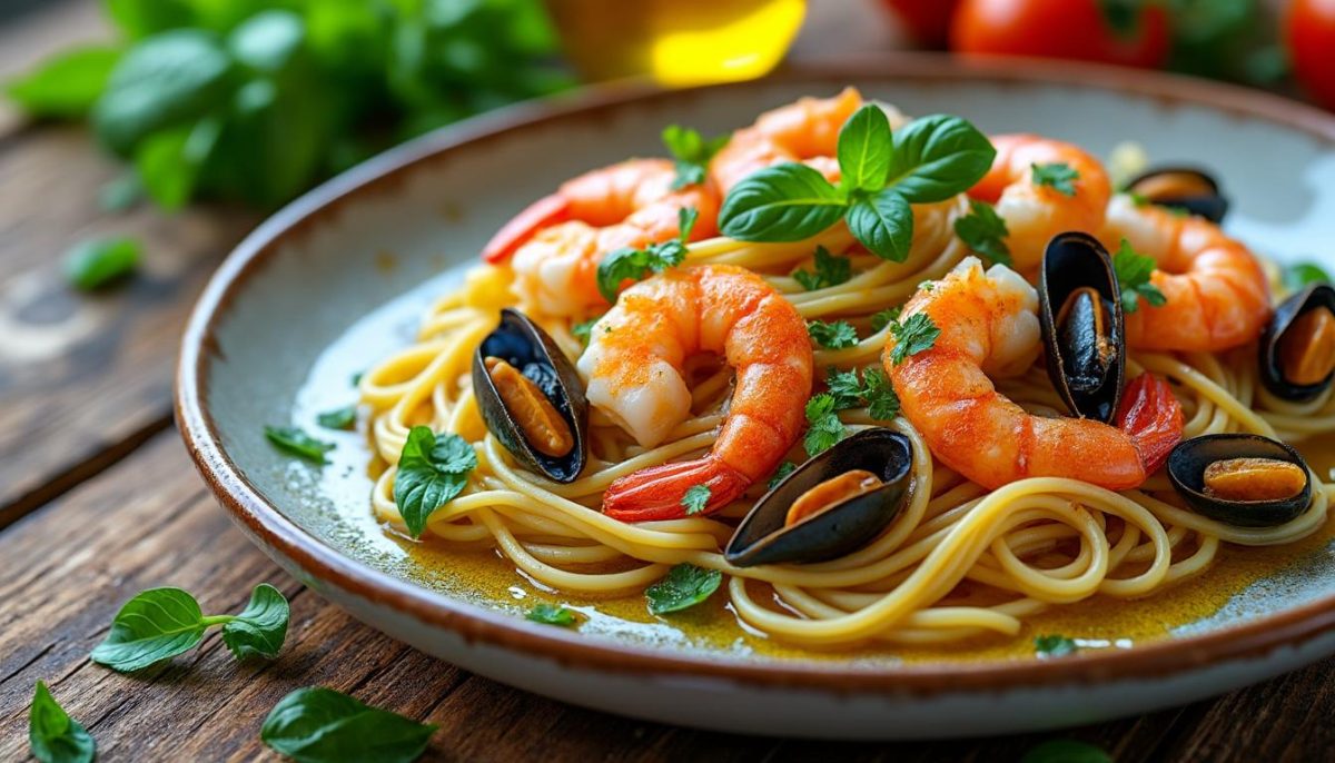 découvrez 4 recettes faciles de pâtes aux fruits de mer surgelés, parfaites pour un repas gourmand et rapide que toute la famille va adorer !