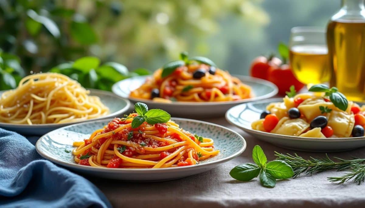 découvrez 4 délicieuses recettes de pâtes maison idéales pour impressionner vos invités. faciles à préparer, elles combleront toutes les envies et apporteront une touche d'authenticité à vos repas. parfaites pour toutes les occasions!