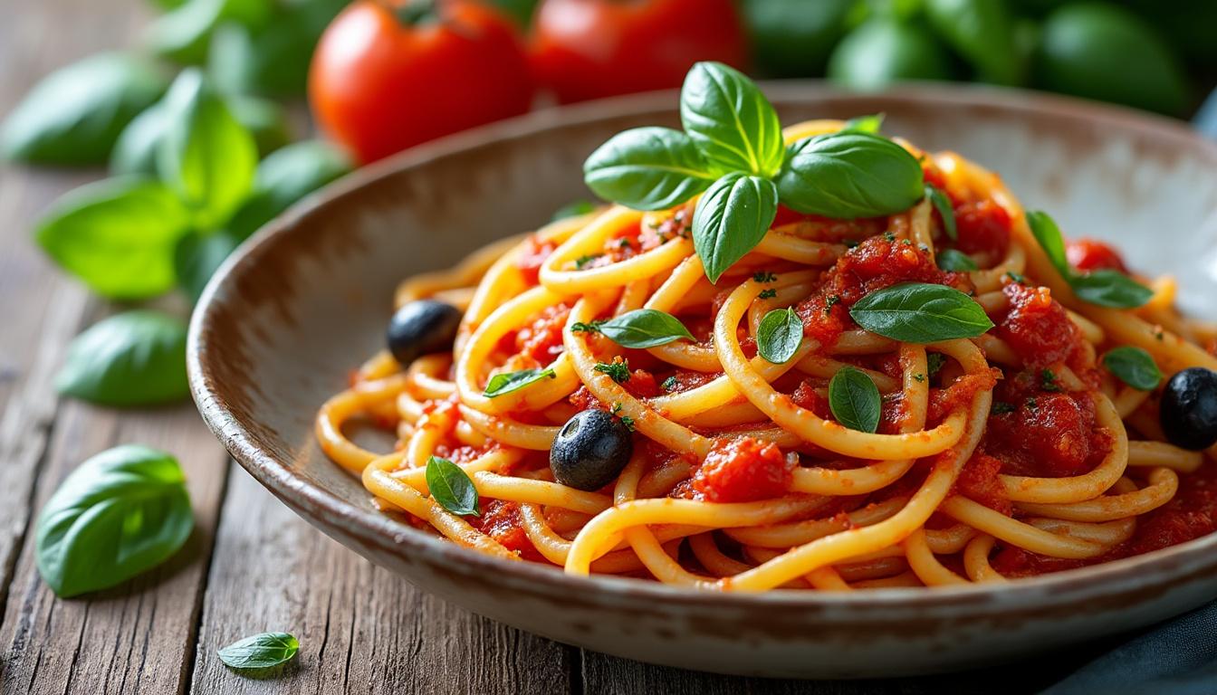 découvrez 4 recettes de pâtes à la sauce tomate simples et rapides à préparer, parfaites pour régaler toute la famille. idéales pour un repas convivial, gourmand et facile !