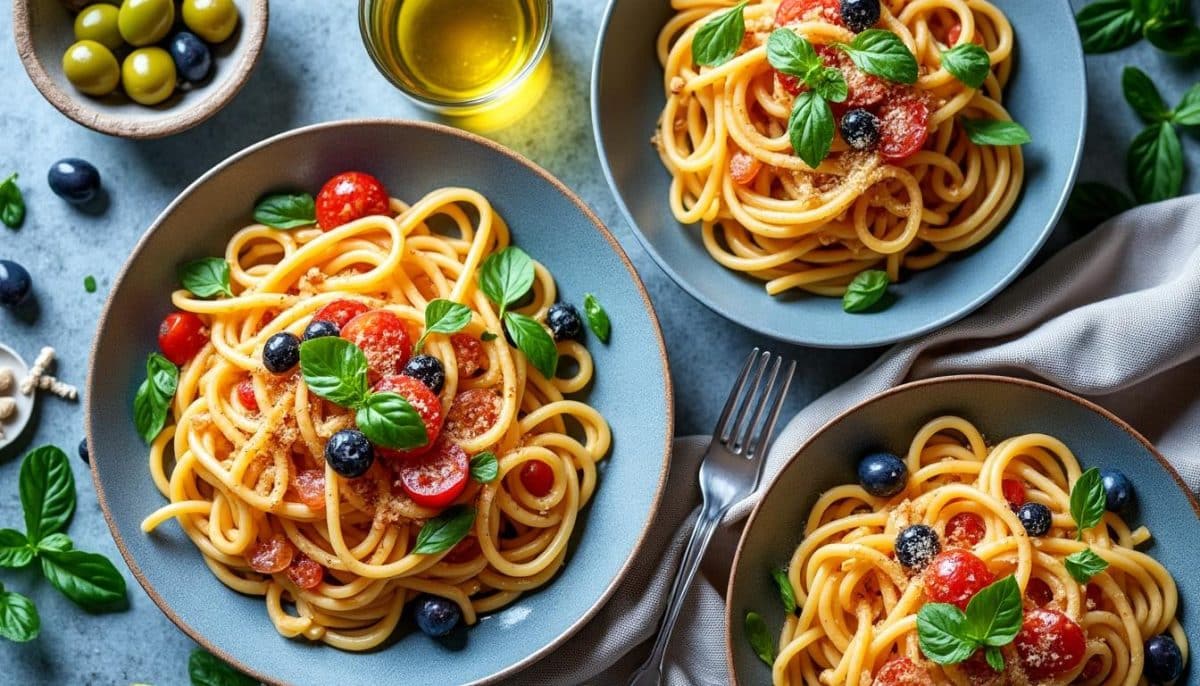 découvrez 4 plats de pâtes savoureux, faciles à préparer et adaptés à tous les goûts. laissez-vous inspirer par ces recettes gourmandes pour régaler petits et grands !