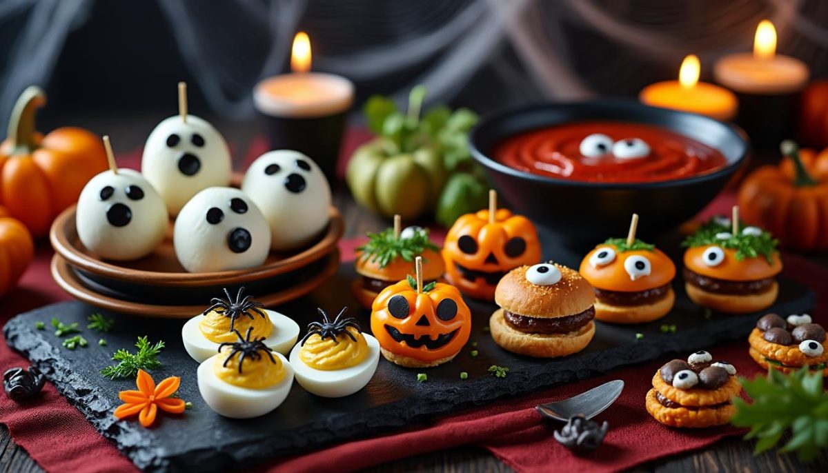 découvrez 5 amuse-bouches d'halloween aussi effrayants qu'irrésistibles pour surprendre vos invités avec des recettes originales, faciles et délicieusement terrifiantes. parfait pour un buffet ou un apéritif monstrueux !