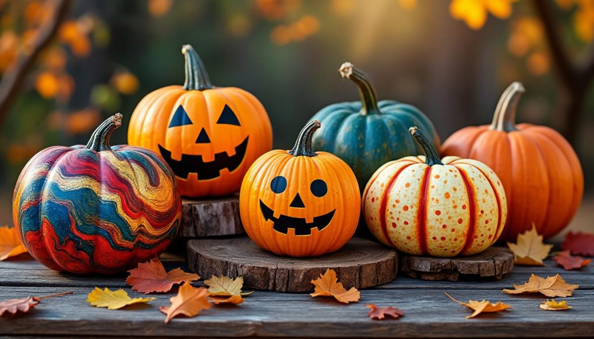 découvrez 5 techniques simples et créatives pour peindre des citrouilles comme un professionnel. idéales pour halloween ou décorer votre intérieur, ces astuces sont accessibles à tous !
