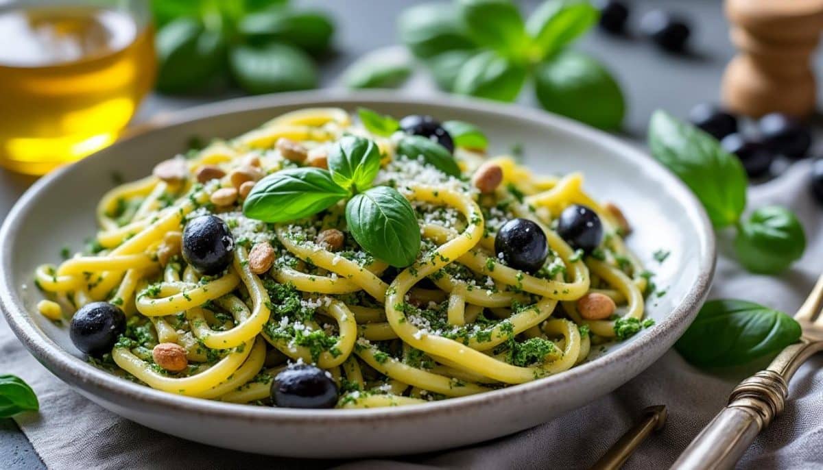 découvrez cinq recettes innovantes de pâtes au pesto qui éveilleront vos papilles et apporteront un souffle de créativité à vos repas quotidiens. variez les plaisirs avec des ingrédients surprenants et savoureux!