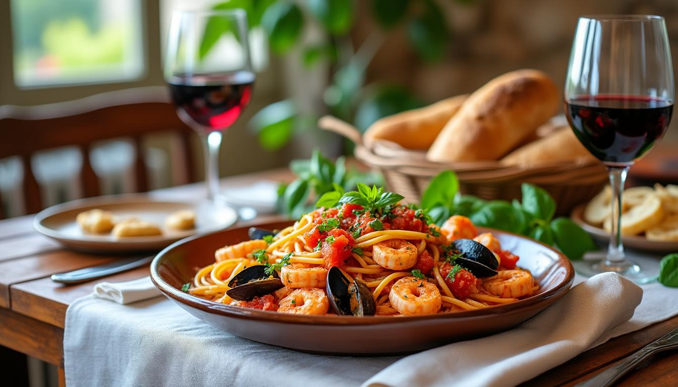 découvrez 5 recettes de pâtes aux fruits de mer originales et savoureuses pour égayer vos repas et surprendre vos convives avec des saveurs inédites.