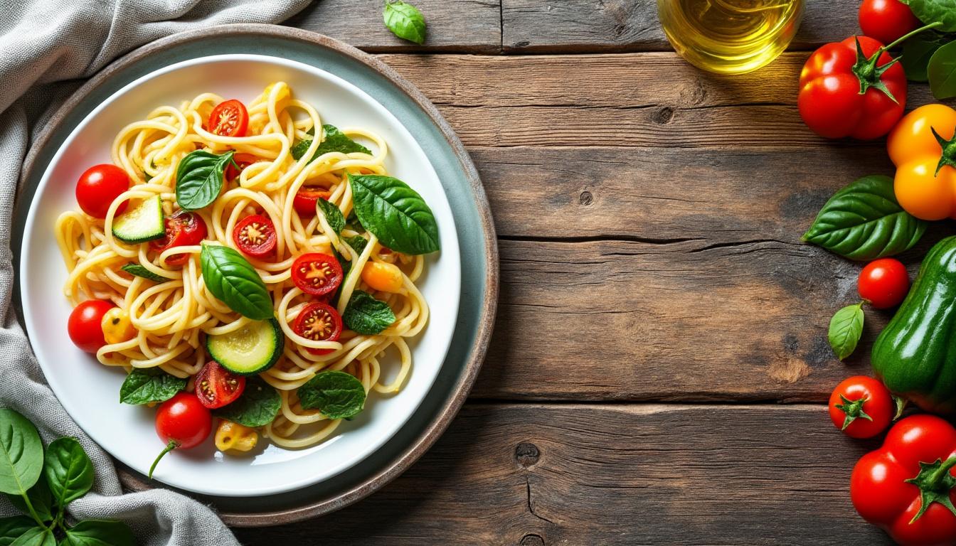 découvrez 5 recettes de pâtes healthy, gourmandes et faciles à préparer. idéales pour des repas équilibrés sans sacrifier le plaisir, ces plats vous séduiront à coup sûr !