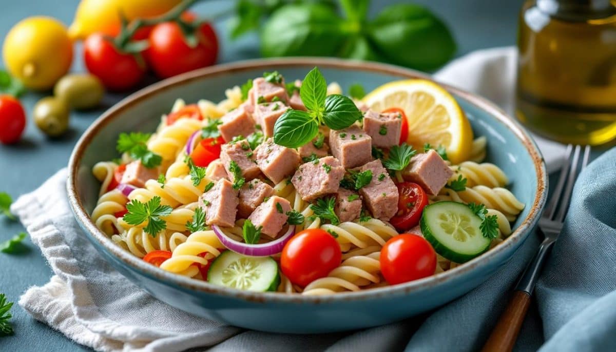 découvrez 5 recettes de salades de pâtes froides au thon faciles et savoureuses qui apporteront fraîcheur et originalité à vos repas, idéales pour un déjeuner rapide ou un pique-nique gourmand.