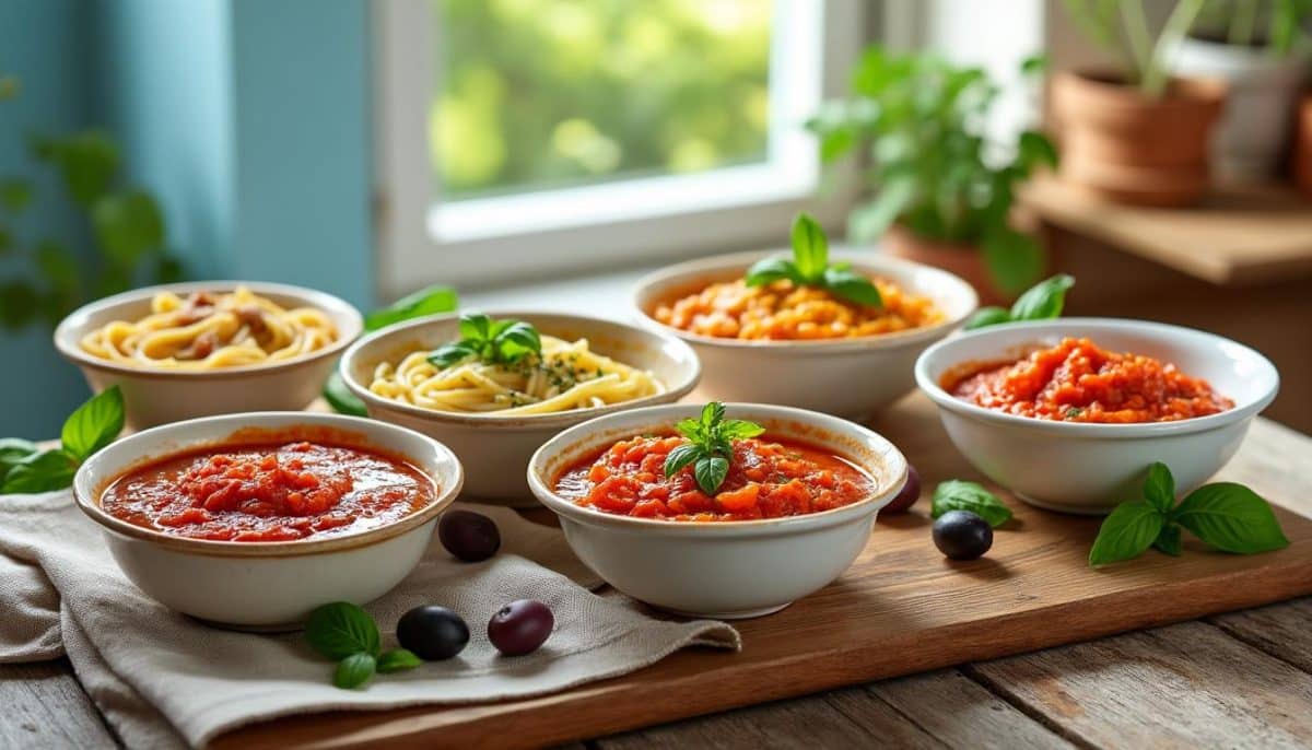 découvrez 5 sauces incroyables pour vos pâtes qui transformeront vos repas en véritables festins. libérez votre créativité culinaire et impressionnez vos convives avec des recettes simples et savoureuses !