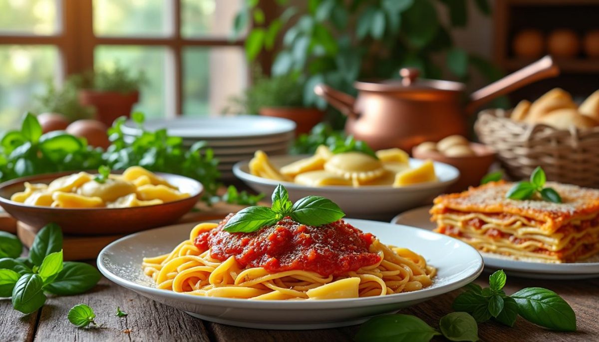 découvrez 6 recettes de pâtes fraîches italiennes gourmandes, faciles à préparer et qui feront l’unanimité à coup sûr autour de la table. voyagez en italie depuis votre cuisine !
