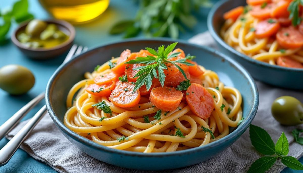 découvrez 7 recettes de pâtes au saumon fumé, simples à préparer mais spectaculaires en goût, pour des repas gourmands et raffinés en un rien de temps !