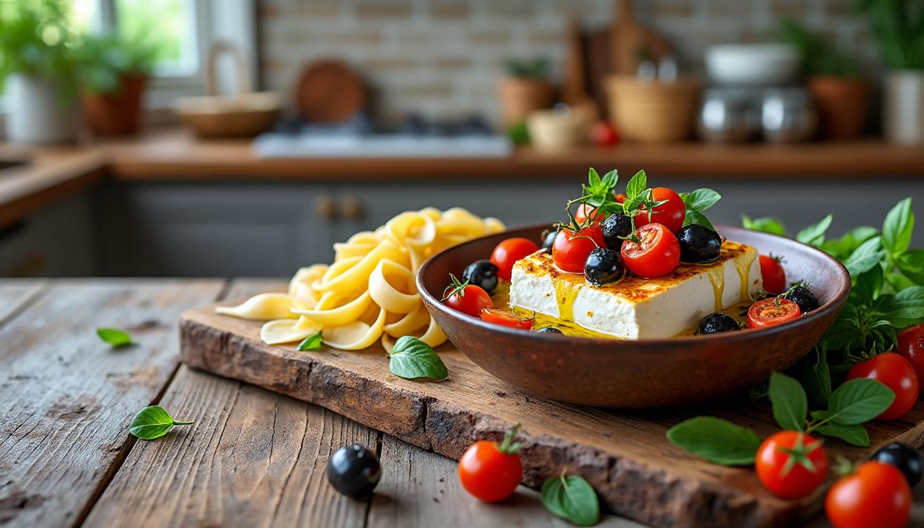découvrez 7 recettes authentiques de pâtes à la feta et tomates cerises à essayer absolument ! simples, savoureuses et idéales pour régaler toute la famille. inspirations méditerranéennes garanties.