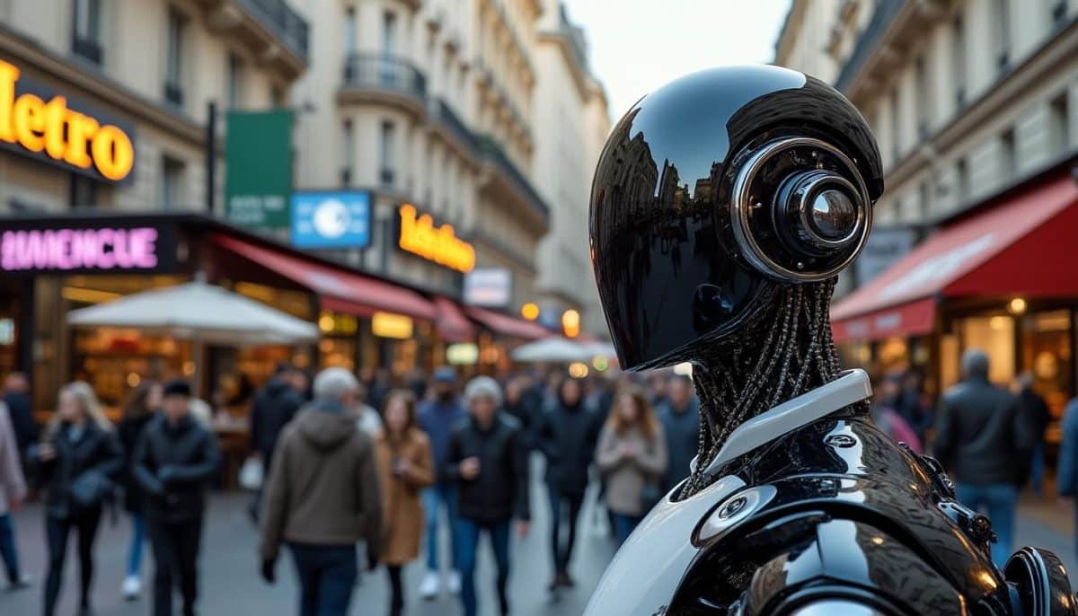 découvrez l'expérience inédite d'un youtubeur à lyon : un robot humanoïde interagit avec piétons et voyageurs du métro, suscitant curiosité et rencontres insolites dans la ville des lumières.
