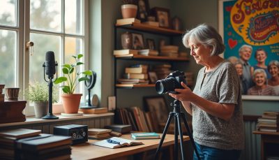 découvrez la nouvelle chaîne youtube lancée à saint-brieuc par une créatrice de contenu passionnée, qui met en lumière la voix et les témoignages des seniors. un espace d’expression unique dédié à leurs vécus et expériences.