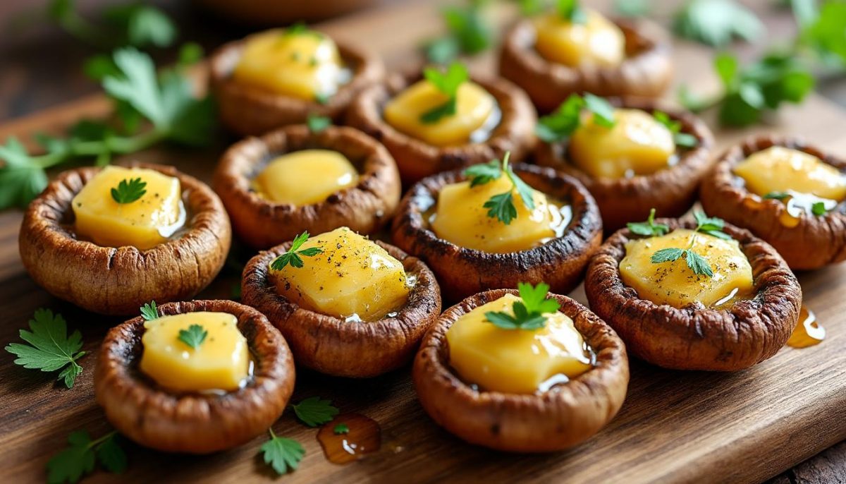 savourez des champignons à l'ail et au beurre, cuits rapidement et sainement au air fryer. une recette facile et gourmande, idéale en accompagnement ou en apéritif.