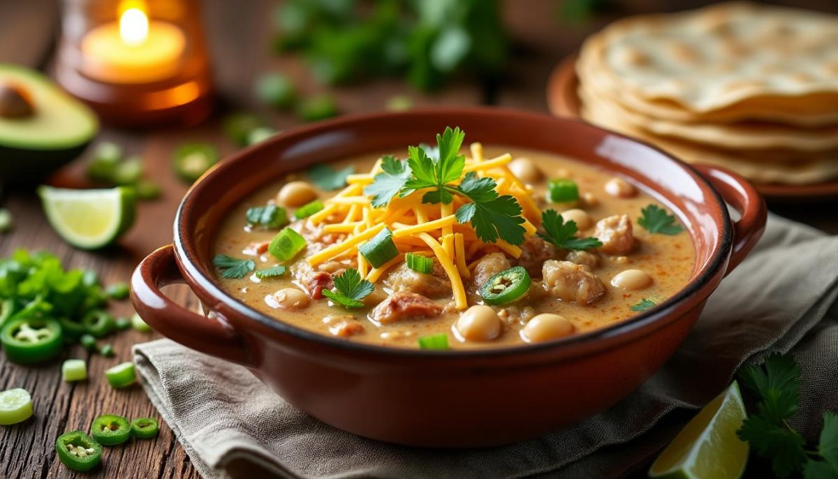 découvrez la recette du chili blanc au poulet, un plat savoureux et réconfortant qui revisite le classique chili traditionnel. facile à préparer, parfait pour réchauffer vos soirées et surprendre toute la famille !