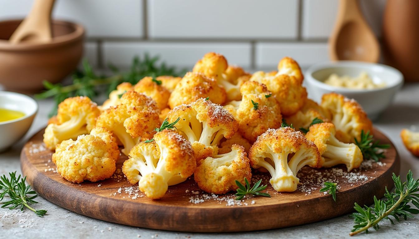 découvrez comment préparer un délicieux chou-fleur croustillant au air fryer : une recette facile, légère et savoureuse, parfaite pour un apéritif sain ou un accompagnement original.