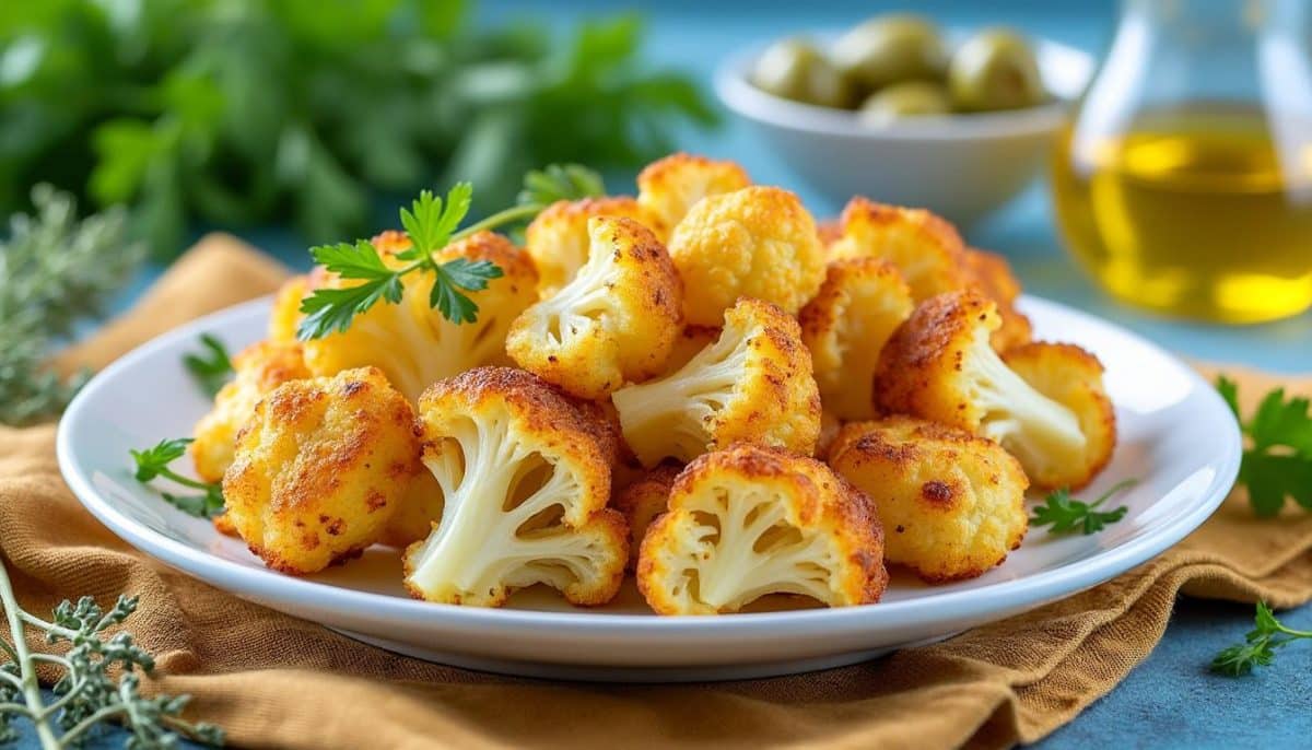 découvrez notre recette facile de chou-fleur croustillant au air fryer : une alternative saine, légère et savoureuse pour un apéritif ou un accompagnement gourmand. prêt en quelques minutes !