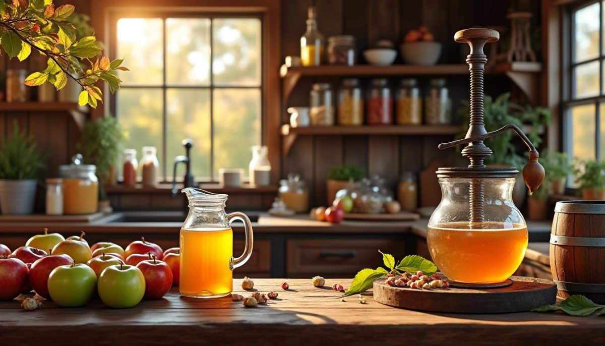 découvrez comment préparer un cidre de pomme maison authentique grâce à cette recette ancestrale retrouvée. une méthode simple et traditionnelle pour savourer une boisson artisanale pleine de saveurs !