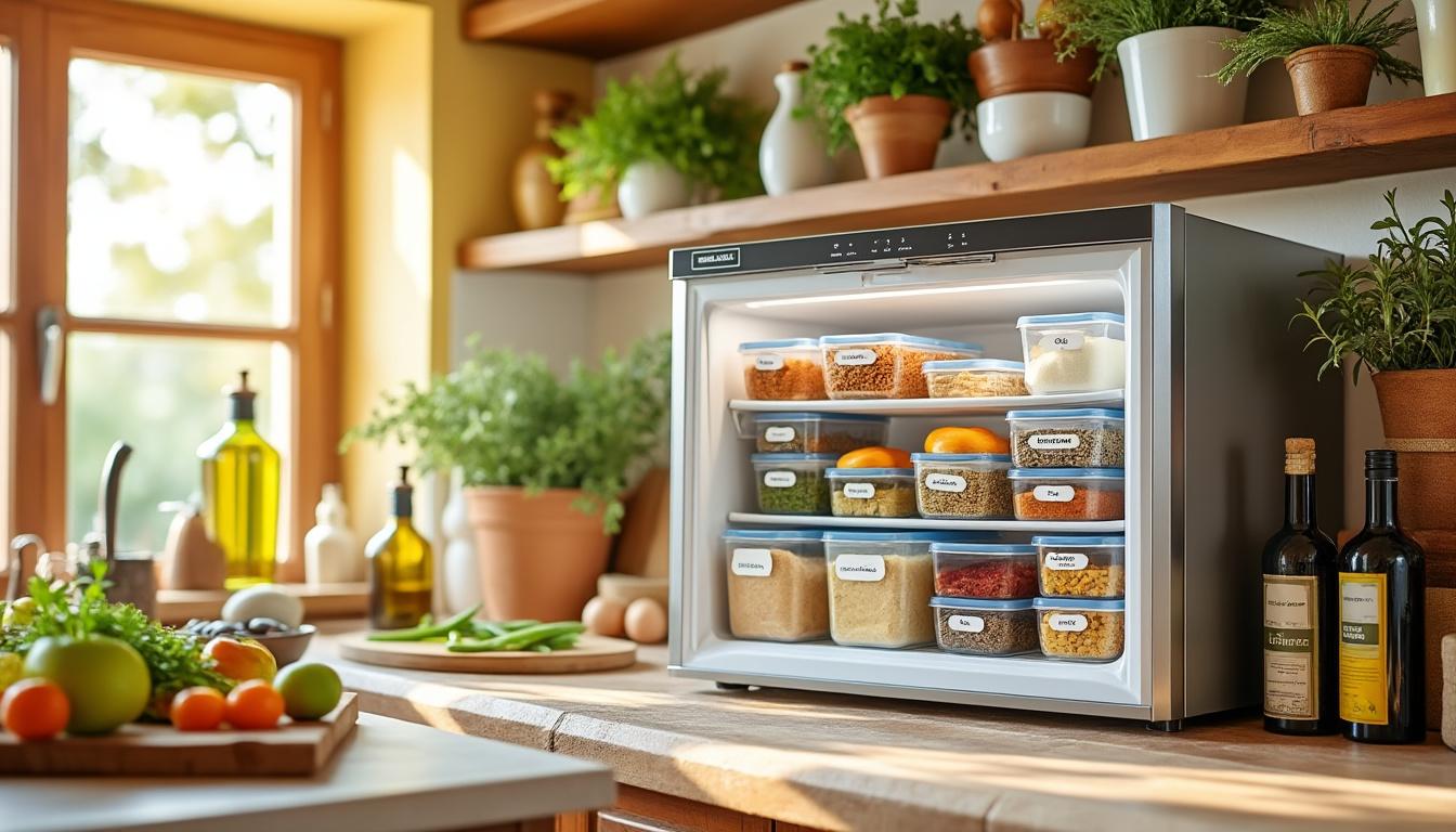 découvrez ma méthode simple et efficace pour organiser votre congélateur et doubler facilement l’espace disponible. astuces de rangement, tri et optimisation pour un congélateur toujours bien ordonné !