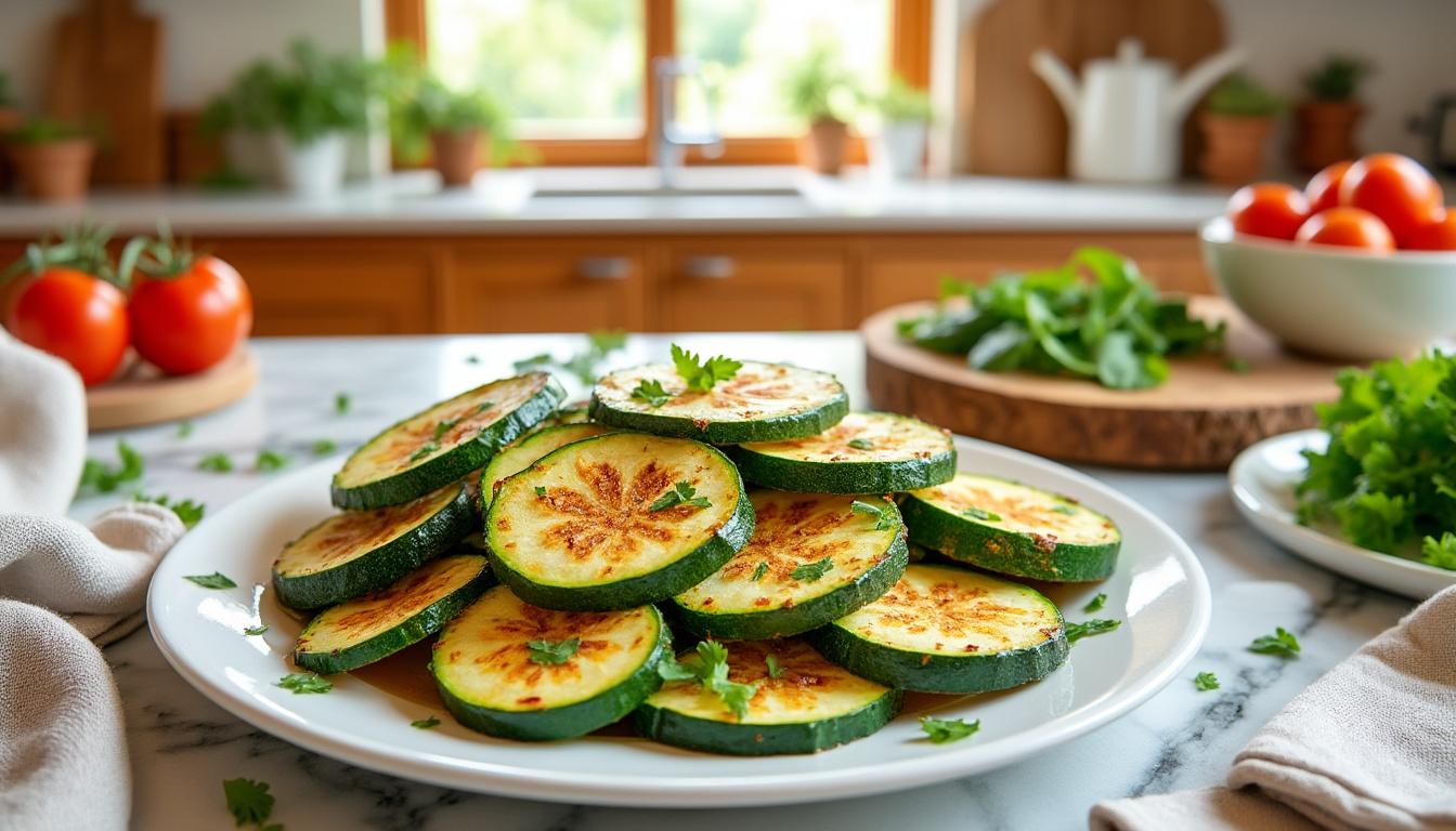 découvrez comment préparer des courgettes croquantes au air fryer en quelques minutes. une recette facile, saine et gourmande pour un accompagnement léger et savoureux.