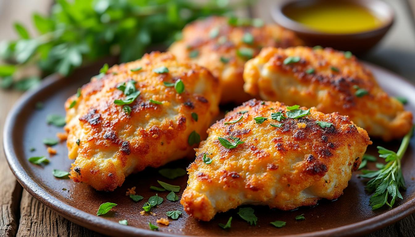 découvrez comment préparer des cuisses de poulet croustillantes et savoureuses au air fryer. une recette rapide, facile et légère pour un repas gourmand sans friture !