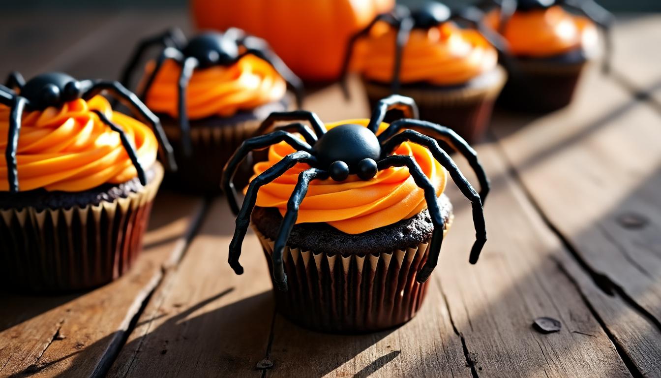 découvrez notre tutoriel ultime pour réaliser des cupcakes araignées irrésistibles, un délice que 2 millions de personnes ont déjà adoré ! suivez nos étapes simples et créez des gourmandises parfaites pour halloween ou toute autre occasion. faites preuve de créativité en cuisine et impressionnez vos invités avec ces petites merveilles sucrées.