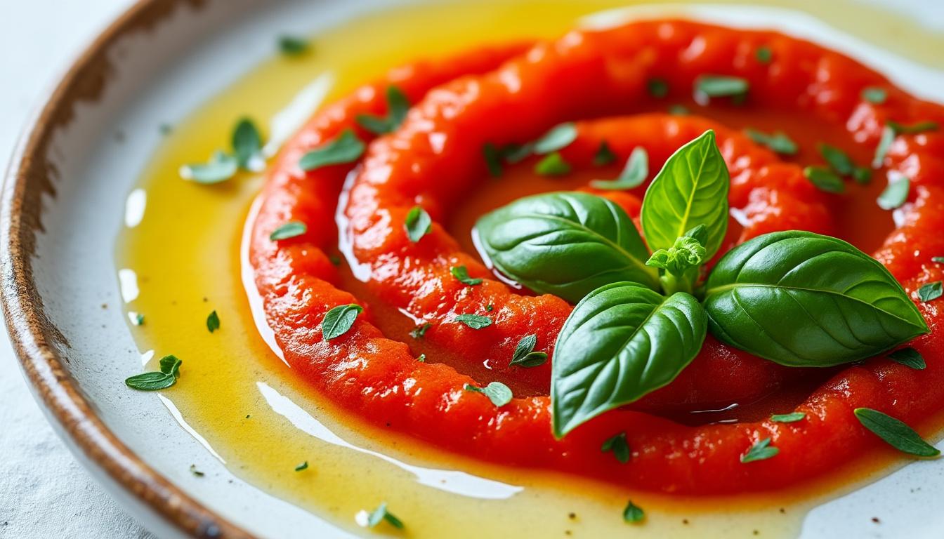 savourez la fraîcheur de l'été avec la recette d’émulsion de tomates bio proposée par la boite à déjeuner : une entrée légère, saine et gourmande à découvrir absolument !