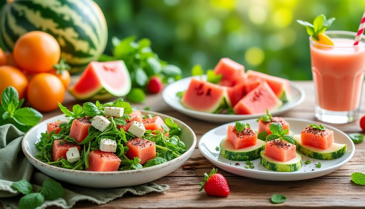 découvrez trois recettes estivales fraîches et gourmandes à base de melon, parfaites pour sublimer vos repas d'été et régaler toute la famille.