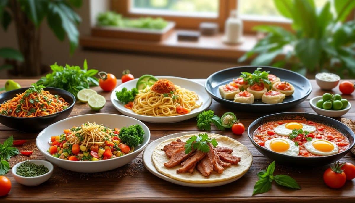 explorez notre sélection de recettes savoureuses et faciles à réaliser pour égayer vos repas du 18 au 22 août 2025. faites le plein d’idées gourmandes pour toute la semaine !