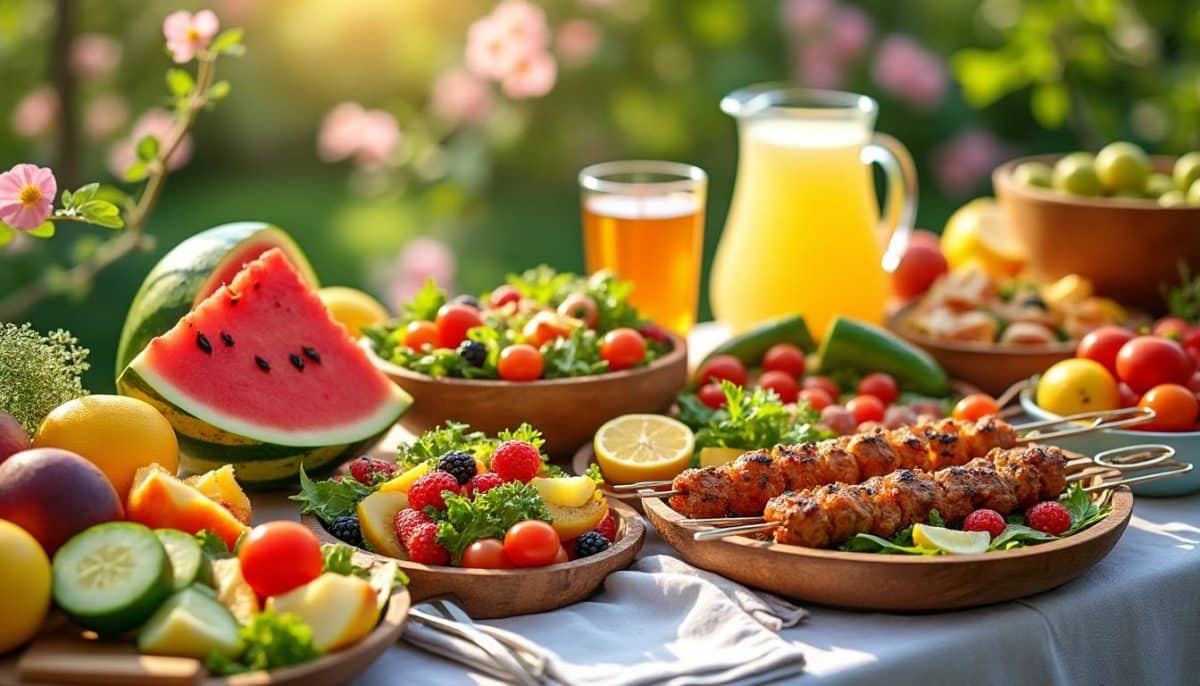 savourez des délices estivaux inoubliables avec notre festin rafraîchissant du 7 août 2025. une expérience culinaire pleine de saveurs et de fraîcheur pour célébrer l'été avec vos proches.