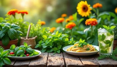 découvrez nos recettes estivales qui mettent à l'honneur les herbes fraîches du jardin. sublimez vos plats et cocktails avec des idées gourmandes, simples et parfumées pour un été plein de saveurs !