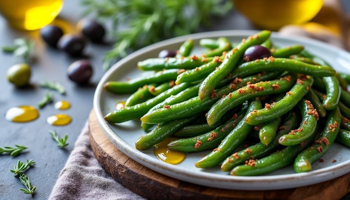 découvrez comment préparer des haricots verts croustillants au air fryer en quelques minutes ! une recette facile, saine et pleine de saveurs pour accompagner tous vos plats.