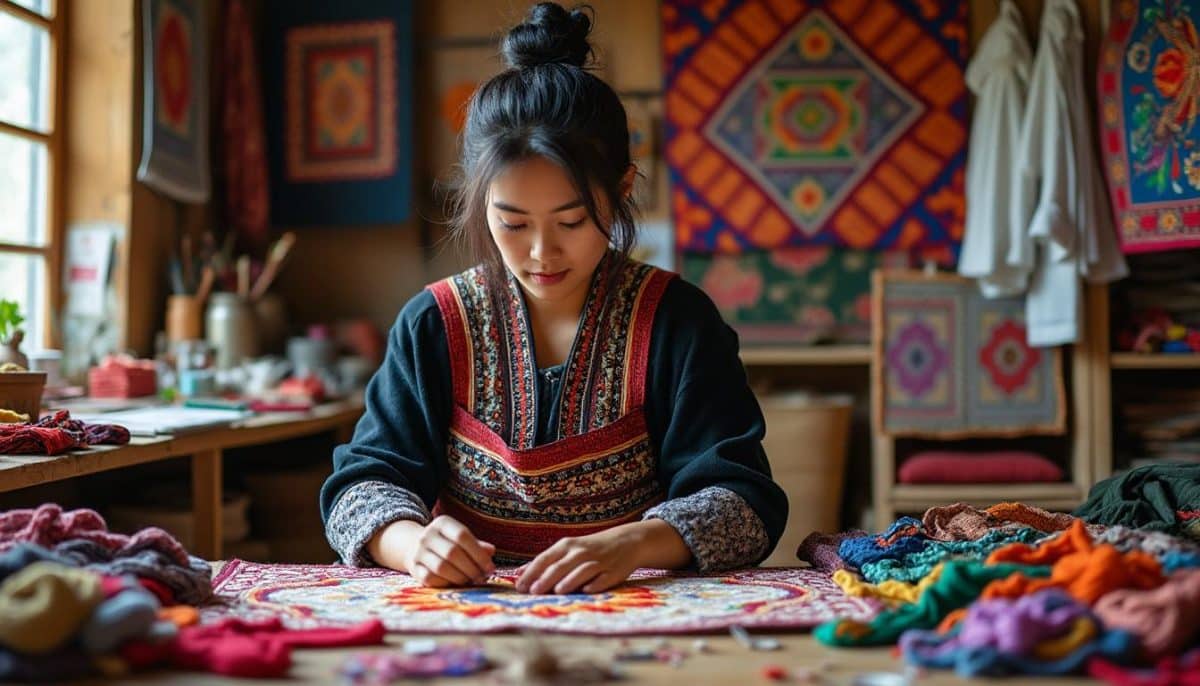 découvrez comment l'intégration de la broderie toda avec des déchets textiles pré-consommation favorise une mode durable tout en préservant un savoir-faire culturel unique. une solution innovante pour allier écologie et tradition dans l'industrie textile.