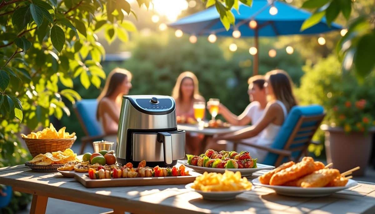 découvrez comment l'airfryer devient votre meilleur allié pour des apéros estivaux rapides et légers. préparez des recettes savoureuses et saines qui raviront vos invités, tout en gagnant du temps en cuisine cet été.