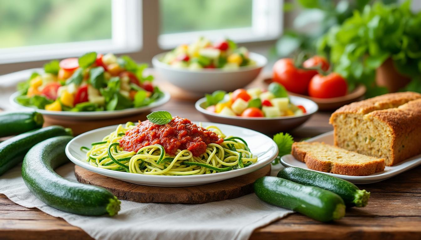 célébrez l'été avec notre sélection exclusive de cinq recettes marmiton à base de courgettes. faciles, gourmandes et parfaites pour tous vos repas estivaux, ces idées vont régaler toute la famille !