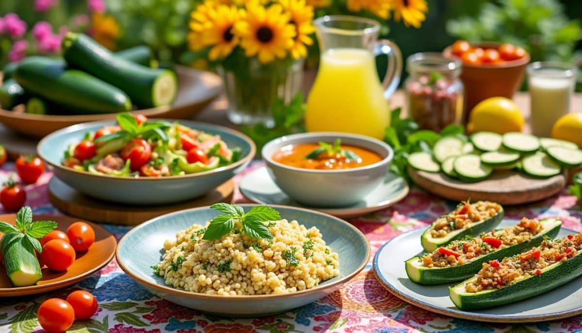 profitez pleinement de l’été avec notre sélection de cinq recettes incontournables à base de courgettes signées marmiton. faciles et savoureuses, ces idées originales régaleront toute la famille lors de vos repas estivaux !