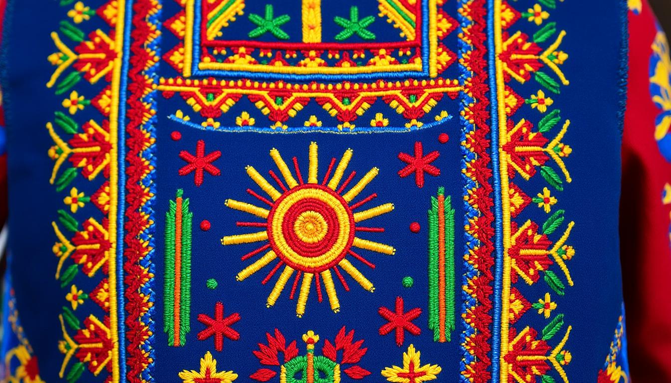 découvrez comment les produits dérivés du jour de la broderie incarnent l'identité nationale ukrainienne et symbolisent la résilience d'un peuple à travers ses traditions et son art.