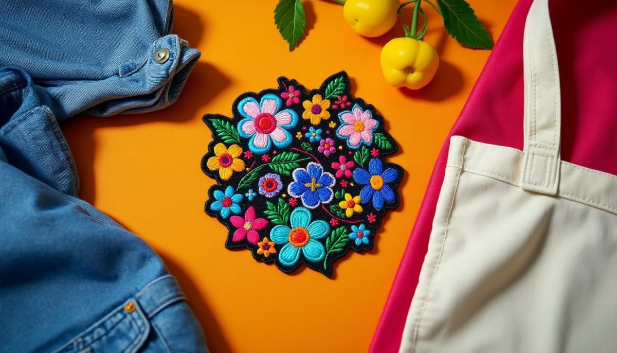 ajoutez une touche unique à vos vêtements avec notre patch brodé magique, doté d'un adhésif thermocollant facile à poser. idéal pour personnaliser vestes, sacs ou jeans en un clin d'œil !