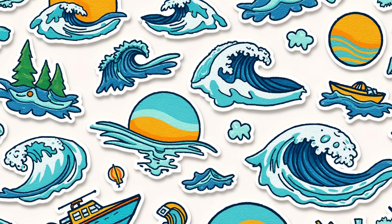 ajoutez une touche dâoriginalitĂ© Ă vos vĂȘtements, chapeaux ou sacs avec ces 8 patches Ă repasser 'vagues de bateau * journĂ©es au lac'. idĂ©als pour crĂ©er des tenues uniques et personnalisĂ©es sur le thĂšme nautique.