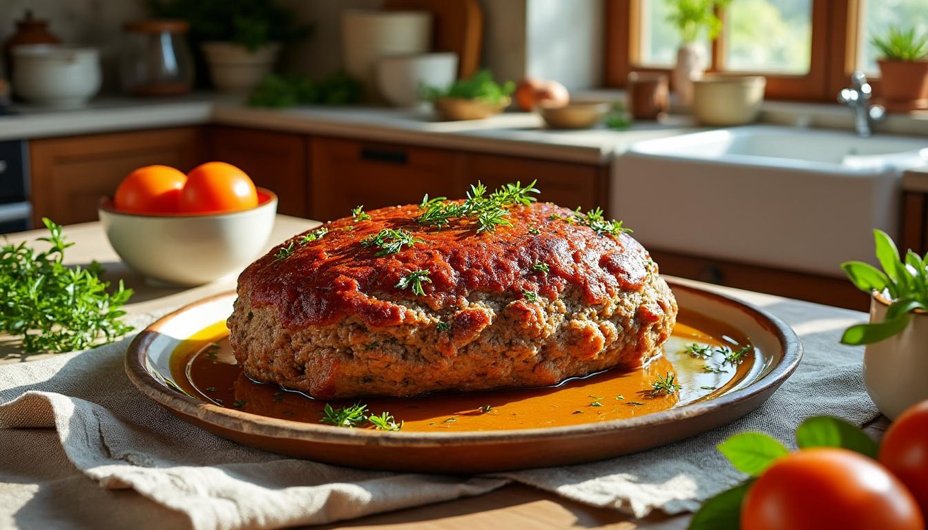découvrez comment préparer un délicieux pain de viande moelleux et savoureux grâce à votre air fryer. recette facile, rapide et idéale pour un repas familial réussi !