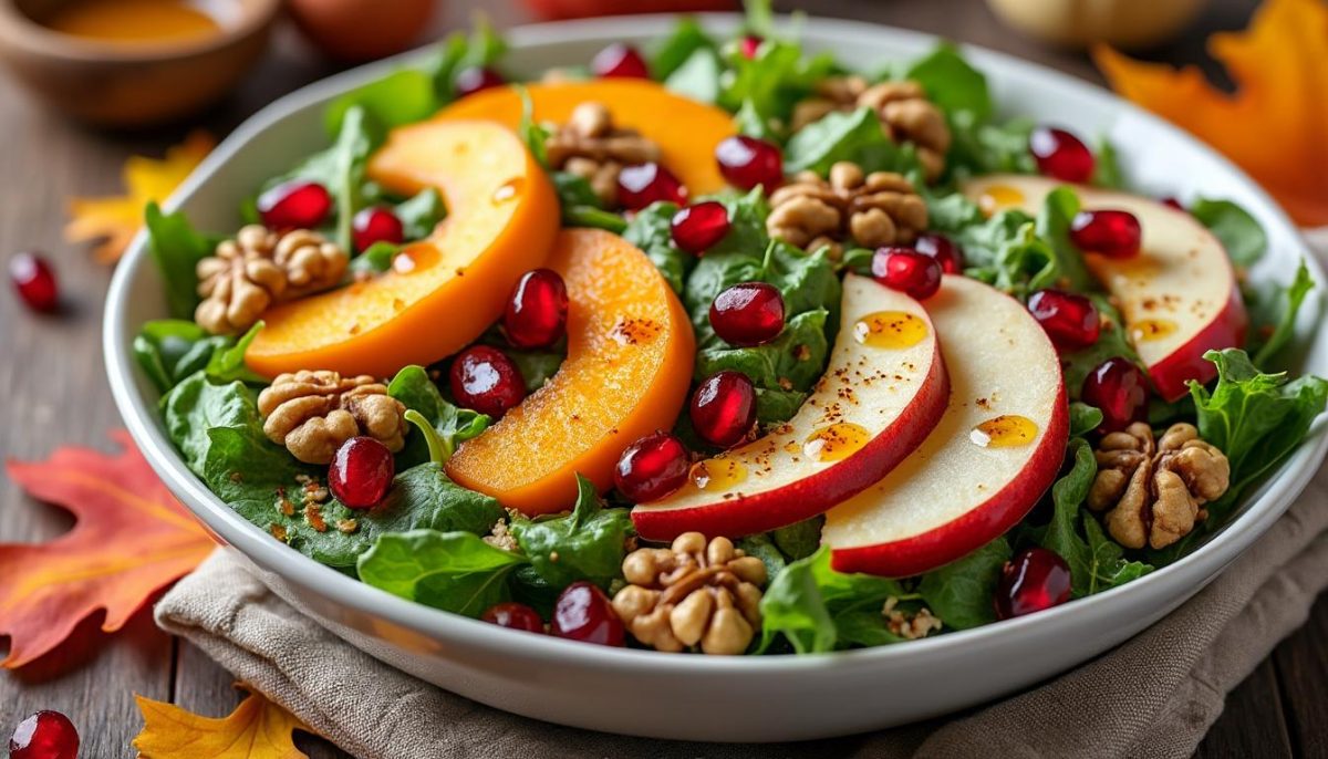 découvrez comment réaliser une salade automnale gourmande, alliant parfaitement les saveurs et ingrédients de saison pour un repas sain et authentique.