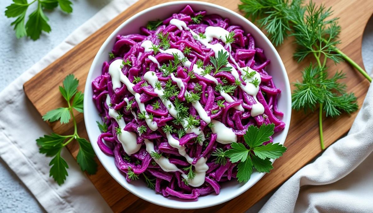 découvrez comment la salade de chou rouge apporte une touche colorée et croquante à vos repas. fraîcheur, saveur et originalité garanties à chaque bouchée !