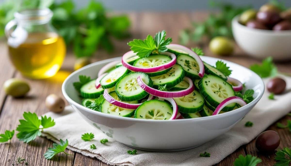 découvrez notre astuce infaillible pour garder votre salade de concombre croquante et fraîche pendant 3 jours. conseils pratiques et technique simple à adopter pour des concombres toujours savoureux !