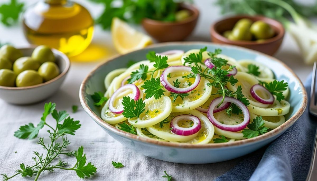 découvrez comment préparer une savoureuse salade de fenouil et apprivoiser ce légume souvent boudé. conseils, astuces et recettes pour révéler toute sa fraîcheur et ses bienfaits dans votre assiette.